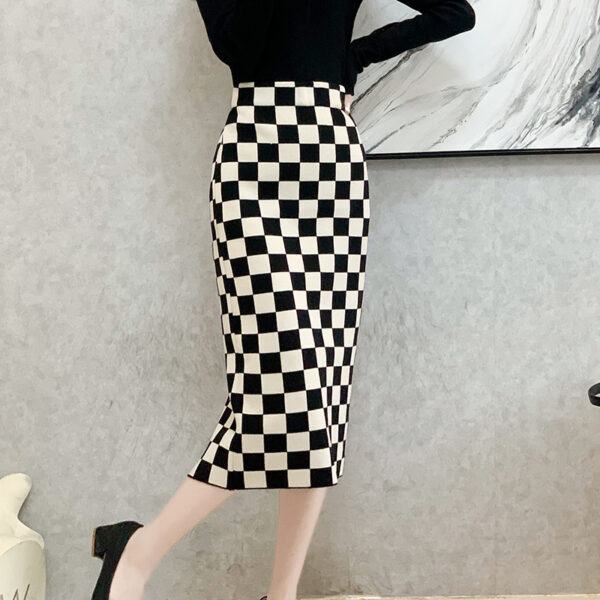 'Checkmate' Skirt