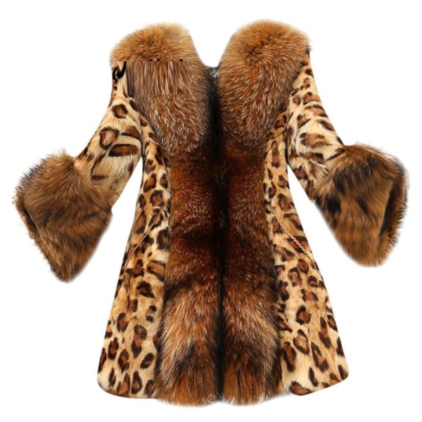 'Abundance' Leopard Coat