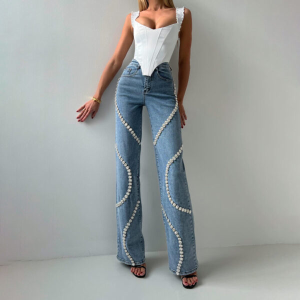 'Muva' Rhinestone Jeans