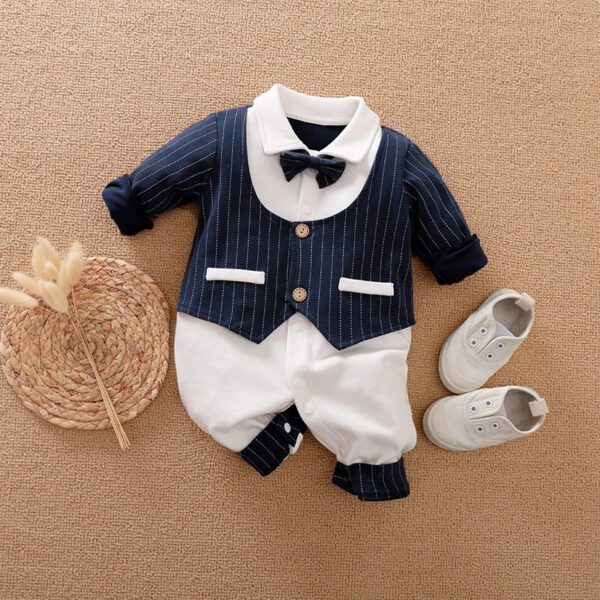 Charming Baby Gentleman Jumpsuits for Your Little One