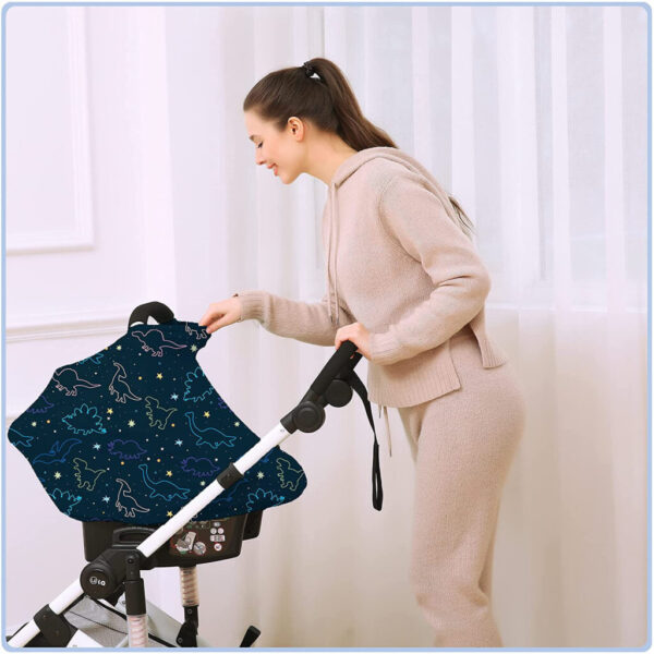 Multifunctional Baby Feeding Nursing Towel Safety Windproof Seat Visor